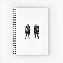 Fenris Brooding Silent strength Fenris Notebook
