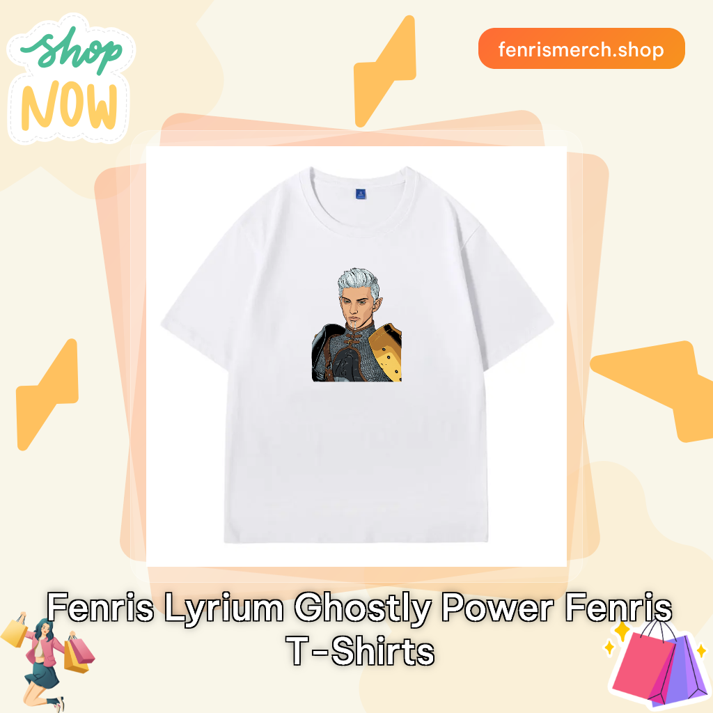 Fenris Lyrium Ghostly power Fenris T-Shirts