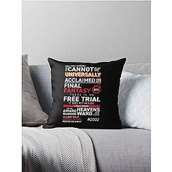 Eorzea is FULL - MMO FF14 FFXIV Throw Pillow