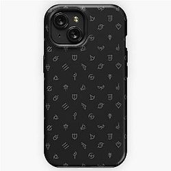 FFXIV - All Jobs Symbols Pattern iPhone Tough Case