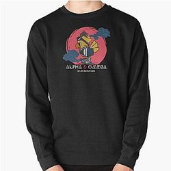 FFXIV Alpha and Omega, Final Fantasy XIV, FF14, Final Fantasy 14 Pullover Sweatshirt