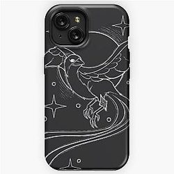 FFXIV - Starbird (White Lineart) iPhone Tough Case