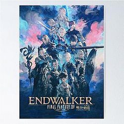 Final Fantasy XIV Endwalker Poster Poster