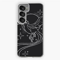 FFXIV - Starbird (White Lineart) Samsung Galaxy Soft Case