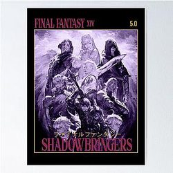 Final Fantasy XIV Shadowbringers Poster