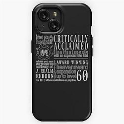 Have you heard of the critically aclaimed mmorpg final fantasy xiv? iPhone Tough Case
