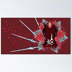 FFXIV Red Mage Job Mat Poster