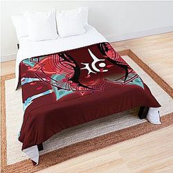 FFXIV Red Mage Job Mat Throw Blanket