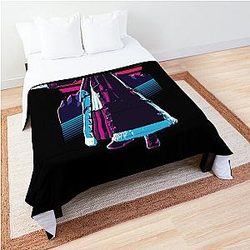 Emet-Selch - FFXIV *80s retro* Throw Blanket
