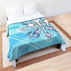 FFXIV Sage Job Mat Throw Blanket