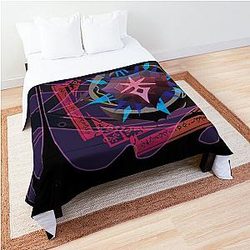 FFXIV Dark Knight Job Mat Throw Blanket