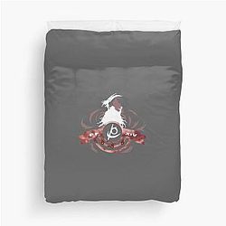 FFXIV Reaper - Gluttony (Red & White) Duvet Cover