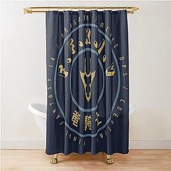 Final Fantasy XIV Dragoon Shower Curtain