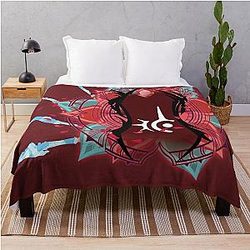 FFXIV Red Mage Job Mat Throw Blanket