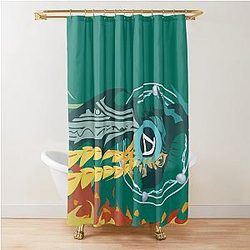 FFXIV Summoner Job Mat Shower Curtain