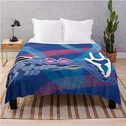 FFXIV Dragoon Job Mat Throw Blanket