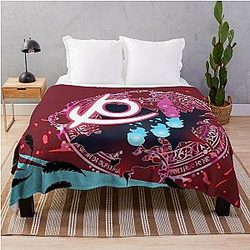 FFXIV Reaper Job Mat Throw Blanket