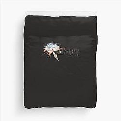 Final Fantasy XIV Logo Classic T-Shirt Duvet Cover