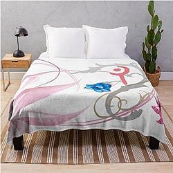 FFXIV White Mage Job Mat Throw Blanket