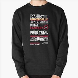 Eorzea is FULL - MMO FF14 FFXIV Pullover Sweatshirt