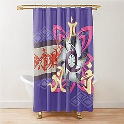 FFXIV Ninja Job Mat Shower Curtain