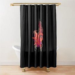 Final Fantasy XIV Red Mage  Shower Curtain
