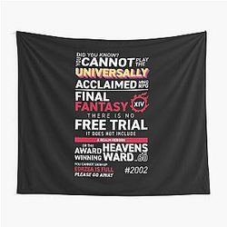 Eorzea is FULL - MMO FF14 FFXIV Tapestry