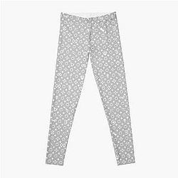 FFXIV Job Icons [clean white patternsticker set] Leggings