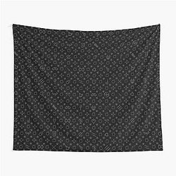 FFXIV Job Icons [clean black patternsticker set] Tapestry