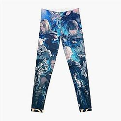 Final Fantasy XIV Endwalker Poster Leggings