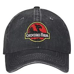 Chocobo Farm Denim PTTT2708  FFXIV Hats & Caps