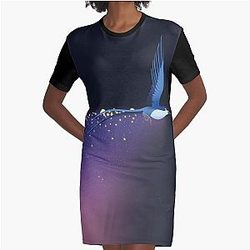 FFXIV Meteion Mat Graphic T-Shirt Dress