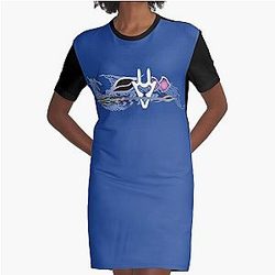 FFXIV Dragoon Job Mat Graphic T-Shirt Dress