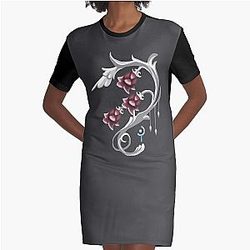 White Mage - FFXIV Graphic T-Shirt Dress