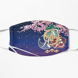 FFXIV Samurai Job Mat Flat Mask