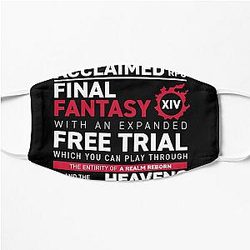 Great Community by the way GCBTW Promo - MMO FF14 FFXIV Flat Mask