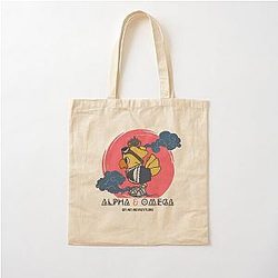 FFXIV Alpha and Omega, Final Fantasy XIV, FF14, Final Fantasy 14 Cotton Tote Bag