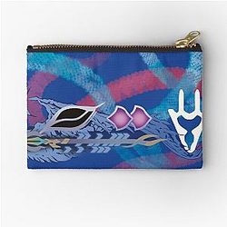 FFXIV Dragoon Job Mat Zipper Pouch