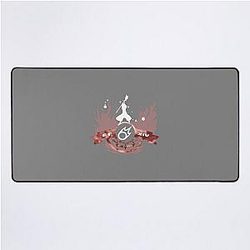 FFXIV Black Mage - Paradox (Red & White) Desk Mat