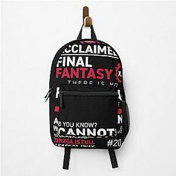 Eorzea is FULL - MMO FF14 FFXIV Backpack