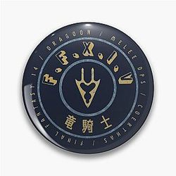 Final Fantasy XIV Dragoon Pin