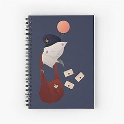 Final Fantasy XIV - Delivery Moogle Spiral Notebook