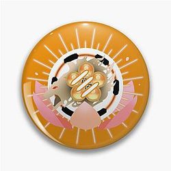FFXIV Monk Job Mat Pin