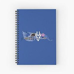 FFXIV Dragoon Job Mat Spiral Notebook