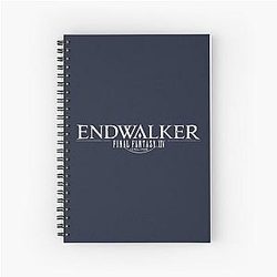 Final Fantasy XIV Endwalker Logo Spiral Notebook