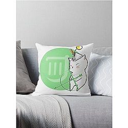 BARD MOOGLE FFXIV Throw Pillow