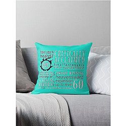 Have you heard of the critically aclaimed mmorpg final fantasy xiv   Throw Pillow