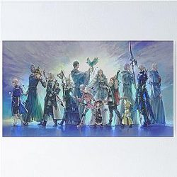 Final Fantasy XIV Endwalker Finale Poster