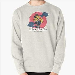 FFXIV Alpha and Omega, Final Fantasy XIV, FF14, Final Fantasy 14 Pullover Sweatshirt