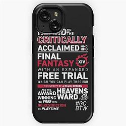 Great Community by the way GCBTW Promo - MMO FF14 FFXIV iPhone Tough Case